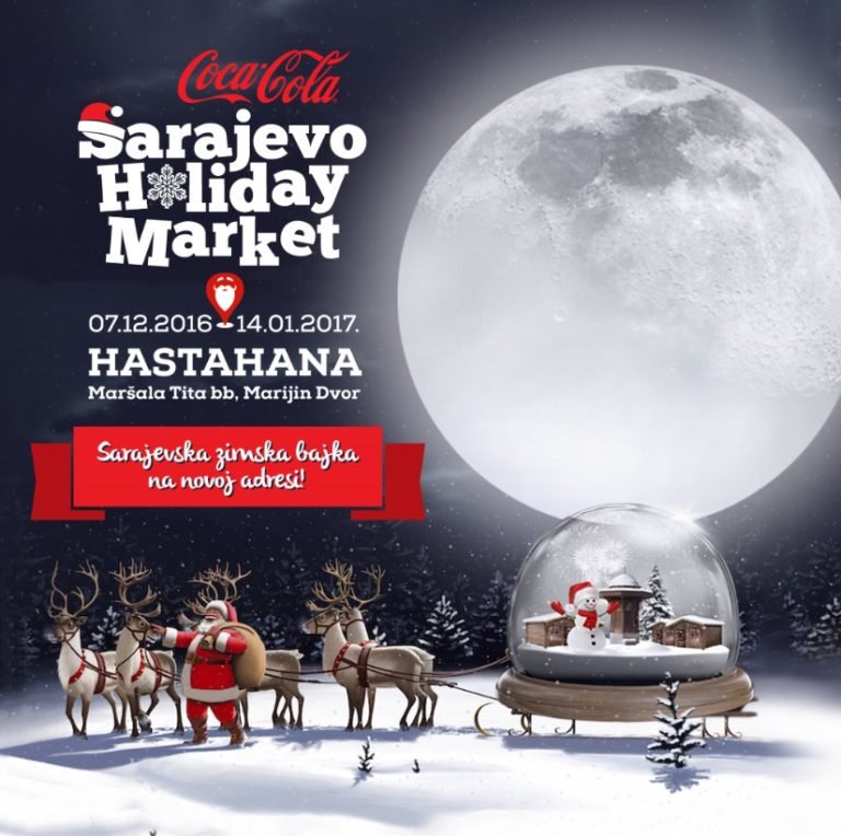 Coca-Cola Holiday Market: Najveseliji sarajevski zimski događaj na novoj adresi