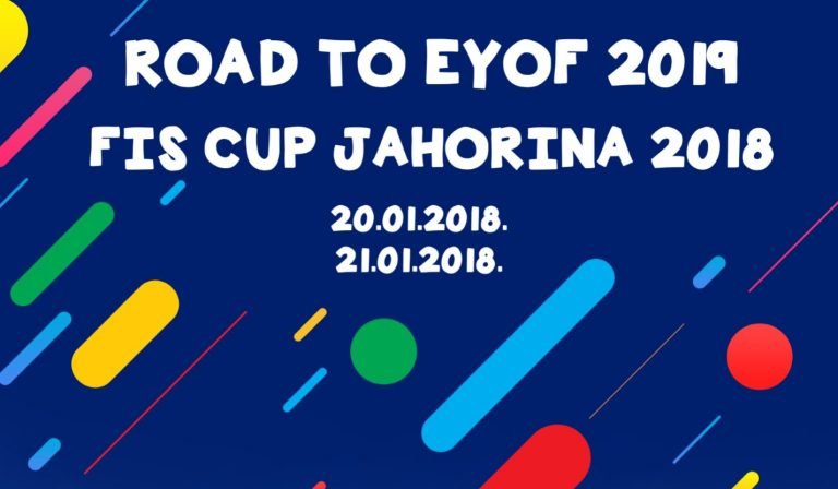 ROAD TO EYOF 2019 POČINJE SA FIS TRKOM ‘’JAHORINA 2018’’