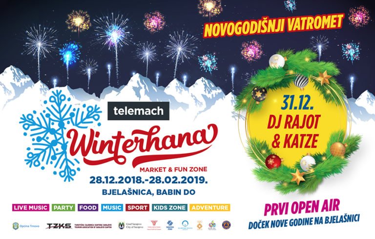 OPEN AIR doček nove godine na Bjelašnici