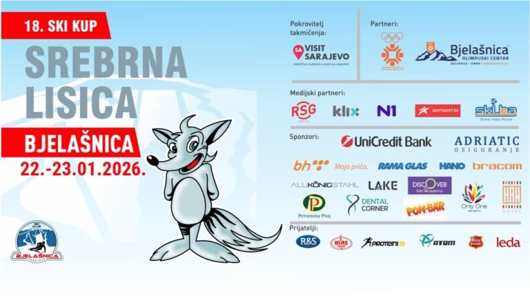 Ski kup “Srebrna lisica” na Bjelašnici – 22. i 23. januara 2026.
