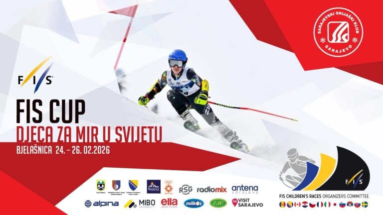 Završen 28. FIS kup „Djeca za mir u svijetu 2026“ na Bjelašnici – REZULTATI