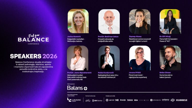 Balance Conference 2026 u Sarajevu: 300 učesnika, 75 kompanija – mjesto gdje balans postaje standard, a briga o ljudima nova poslovna vrijednost